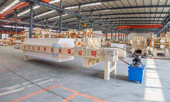 隔膜壓濾機提高功效法 隔膜壓濾機提高功效法